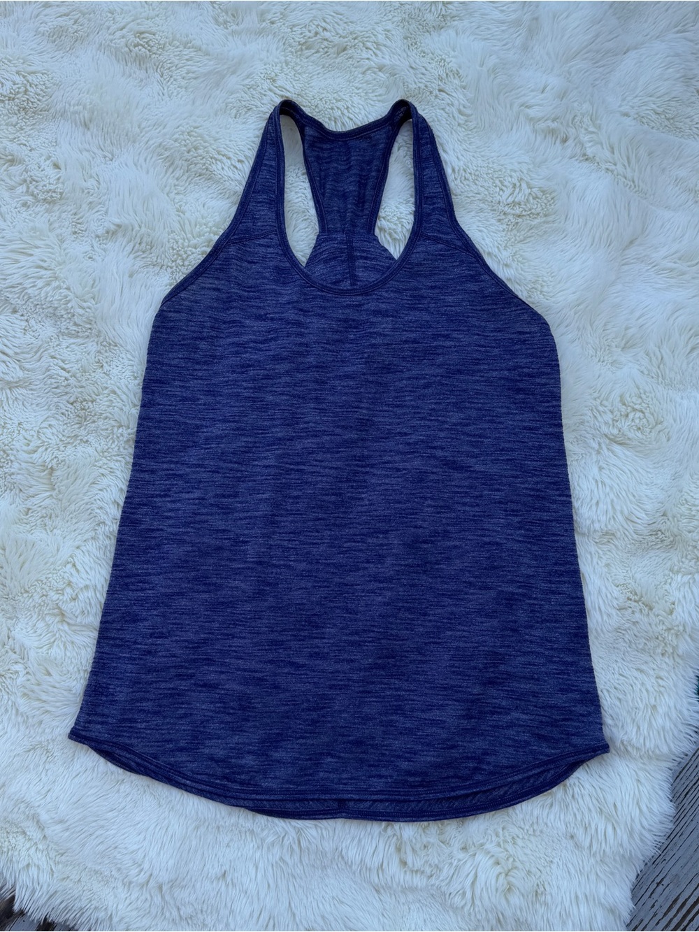 Lululemon Women's Racerback Tank Top Navy Heather